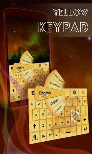 Yellow Keypad