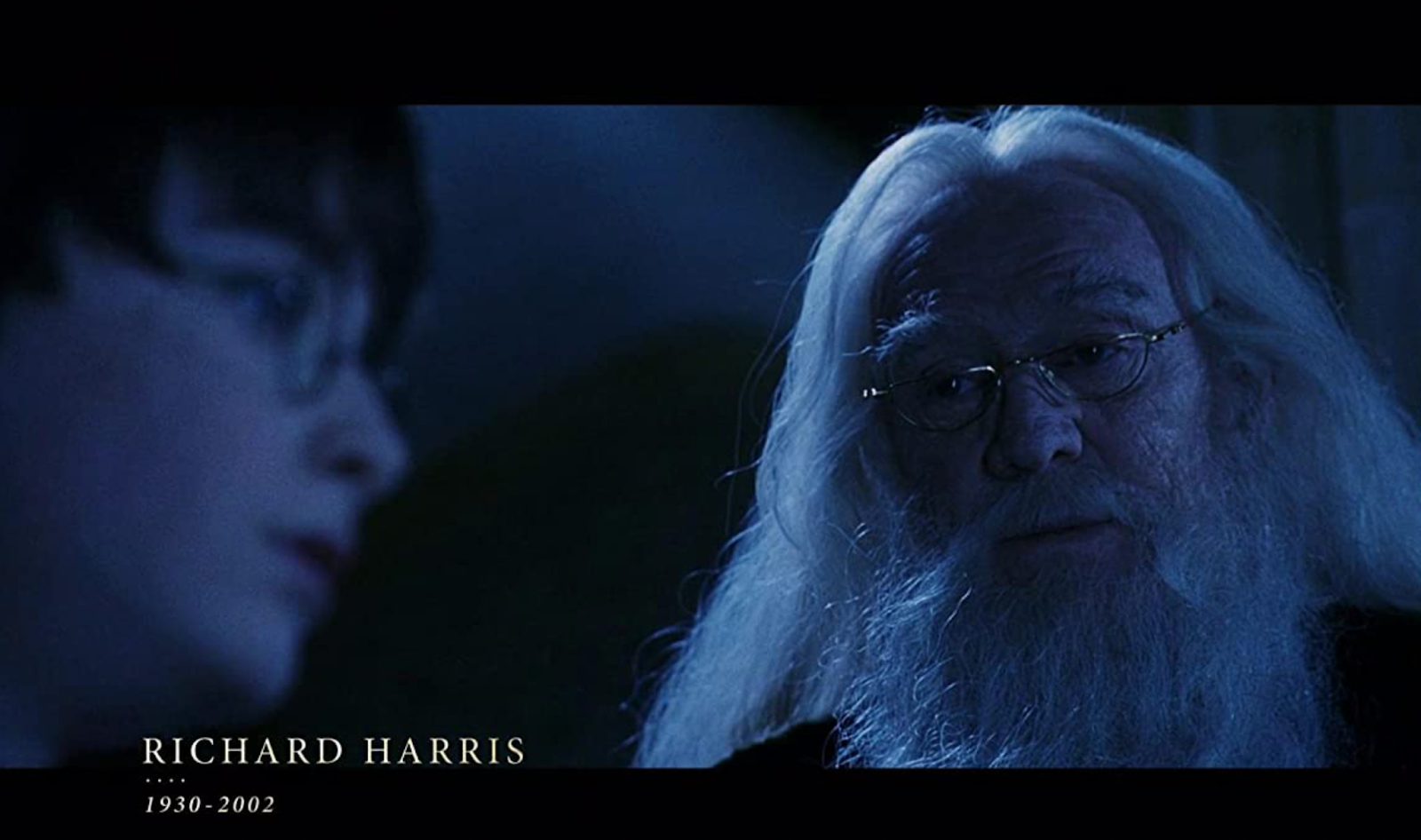 Richard Harris cómo Albus Dumbledore, Harry Potter