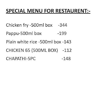 Hyderabad Spices menu 4