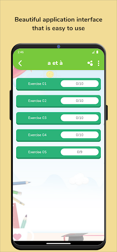 Screenshot Learn French Beginner Grammar