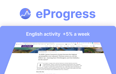 Track English Progress: how you use languages small promo image