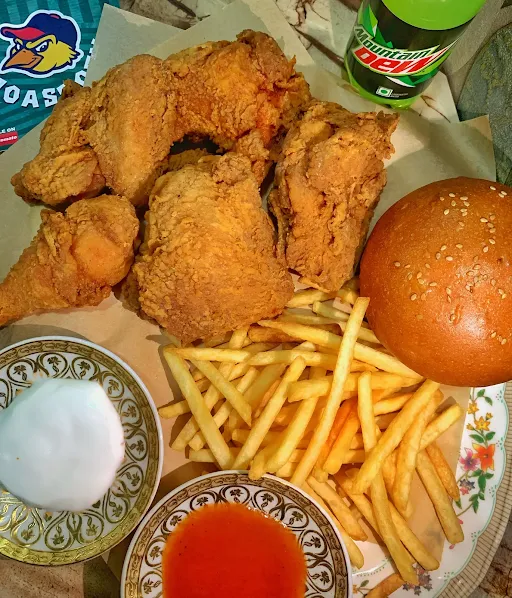 Broasted Fried Chicken Combo [Half]