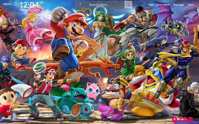 Super Smash Bros Ultimate Wallpapers Theme