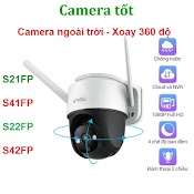 Camera Ngoài Trời Wifi Imou S22Fp S21Fp 1080P 2Mp / S42Fp S41Fp 4Mp 2K Có Màu Ban Đêm, Xoay 360 Imou Ptz Cruiser