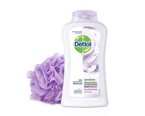 Dettol Anti-Bacterial Body Wash Sensitive - Best Antiseptic Soap