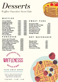 Wafflenesss menu 3