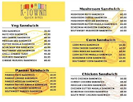 K-Townn Quick Bites menu 4