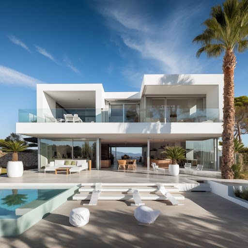 Villa avec piscine et terrasse 1