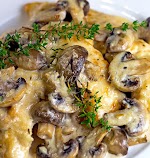 Recipe: Mushroom Asiago Chicken was pinched from <a href="http://what2cook.net/2013/07/29/mushroom-asiago-chicken/" target="_blank">what2cook.net.</a>