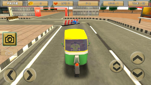 Crazy Tuk Tuk Rickshaw Drive