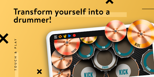 REAL DRUM: Electronic Drum Set Mod Apk [Premium Features Unlocked] 1