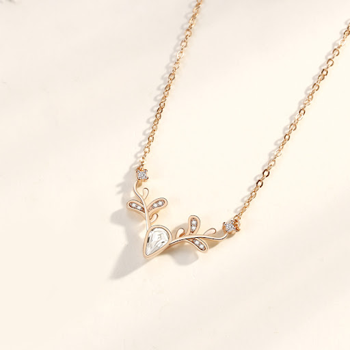 Title 2, 925 Sterling Silver Yilu Necklace Female Fashio...