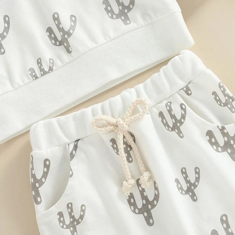 Nouveau Ensemble Casual pour Enfants avec Impression de Dessins Animés, Confortable et Amusant, Idéal pour le Quotidien et les Loisirs des Petits.