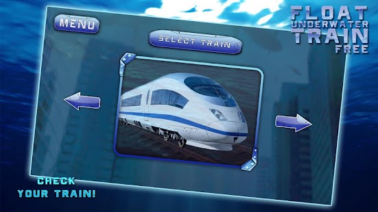 Float Underwater Train Free - náhled