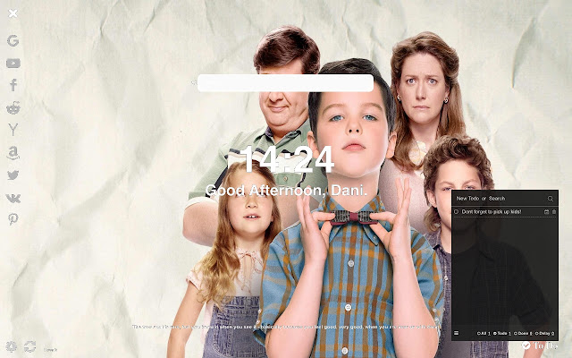 Young Sheldon Wallpapers HD New Tab