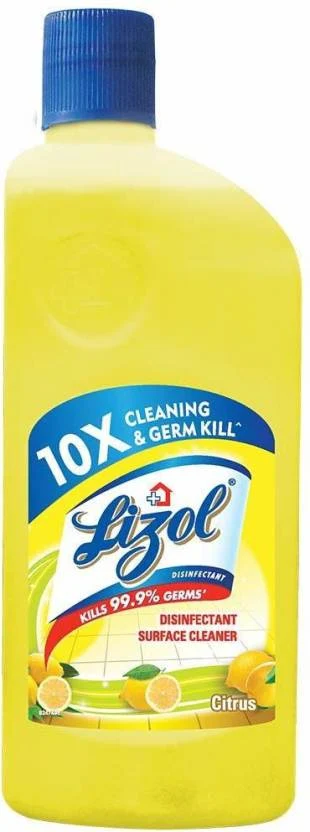 Lizol Disinfectant Surface Cleaner, Citrus Citrus - 625 ml