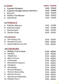 Slounge - Lemon Tree menu 1