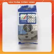 Nhãn In Brother Tz2 - 151 - Đen Nền Trong 24Mm X 8M