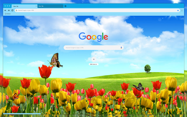 Field in tulips chrome extension