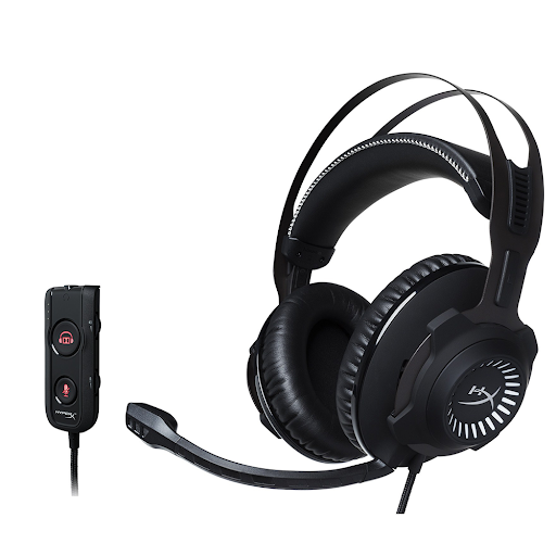 Tai nghe HyperX Cloud Revolver S Over-ear 7.1 Surround Sound USB/3.5mm (HX-HSCRS-GM/AS) (Đen)