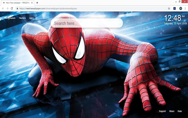スパイダーマンの壁紙のhd新しいタブのテーマ