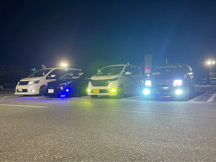 eKスポーツのbeautiful car night・沖縄・ホイール交換に関するカスタム事例の投稿画像1枚目