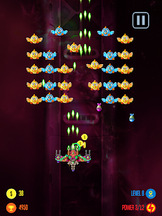 Strike Galaxy Chicken Attack Screenshot