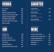 Cosmo Bar & Bistro menu 2