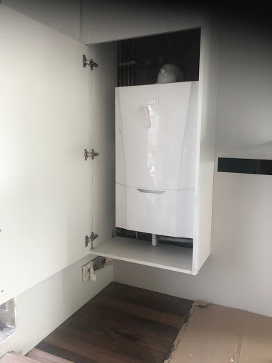 Tidy install as part of a new heating system during a property renovation for one of our customers