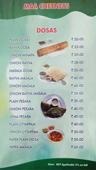 Hotel Maa Chutneys menu 6