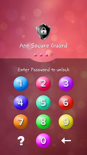 App Lock - Bubble Theme