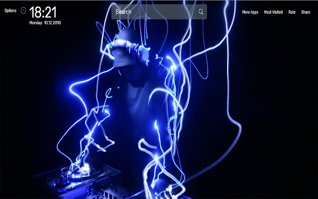 DJ Wallpapers NewTab Theme