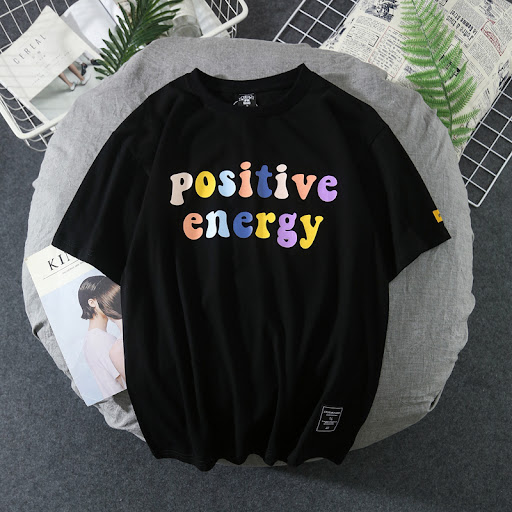 Title 2, Short-Sleeved T-Shirt Male Letters Student Loos...