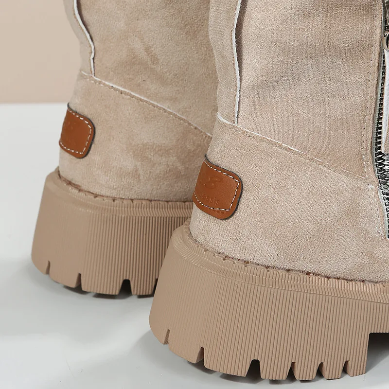 Title 7, Bottines de neige femme tendance hiver, courtes...