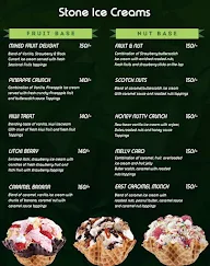 Gatox Natural Ice Cream menu 4