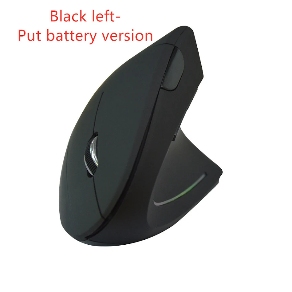 Ratón Inalámbrico Vertical Ergonómico 6 Botones Óptico Mejora tu postura y comodidad al usar la computadora Diseño vertical reduce la tensión en la muñeca.