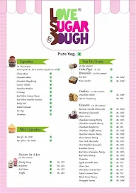 LSD - Love Sugar & Dough menu 1