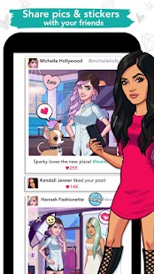  gaining popularity among fans and  transforming their own unique style KENDALL and KYLIE v2.1.0 apk mod [much money] + obb data