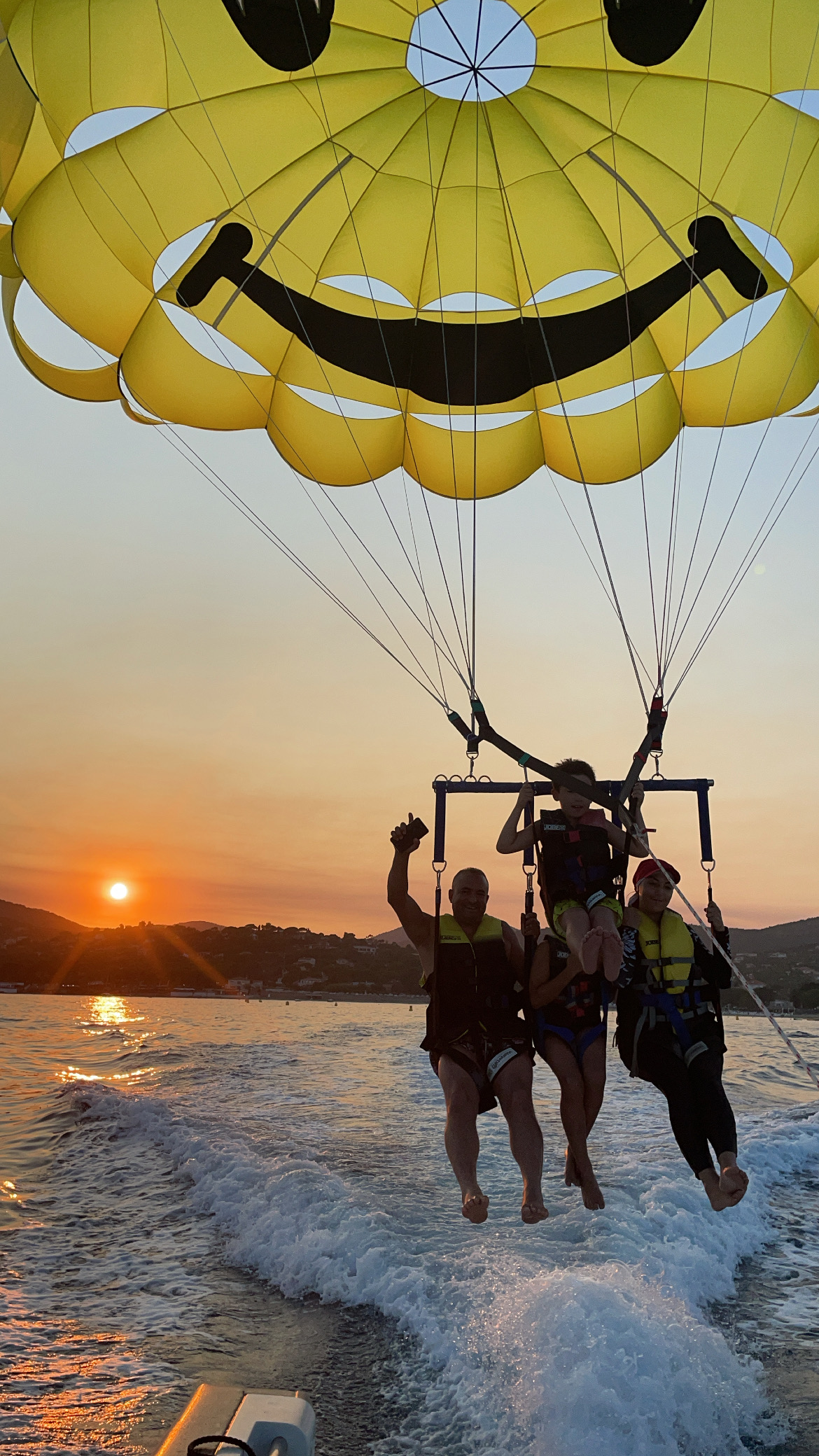 Parachute ascensionnel - Les Issambres - Sainte-Maxime - Energy Fly