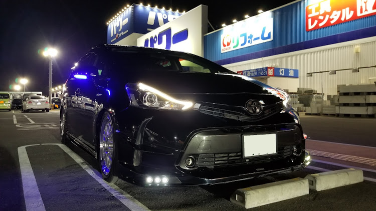 プリウスαの医療従事者にエールを❗️・おっさんずαに関するカスタム事例の投稿画像1枚目