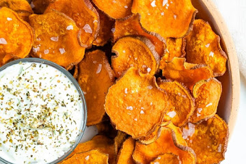 Baked Sweet Potato Chips