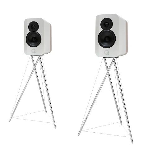 Q CONCEPT 300 SPEAKER WHITE & OAK