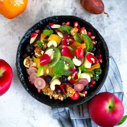 Luxurious Fruit Crunch Salad