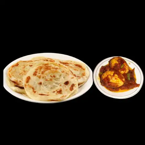 Lachcha Paratha(2 Pieces) + Egg Kosha( 2 Pieces)