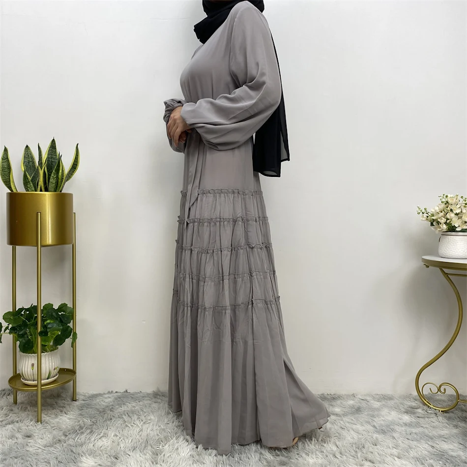 Losvallende Islamitische Robe voor Dames Muslim Jurk Volledige Bedekking Ademende Bescheiden Kleding Ideaal voor Dagelijks Gebruik en Feesten