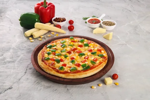 Capsicum And Golden Corn Pizza