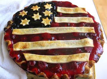 Stars and Stripes Pie