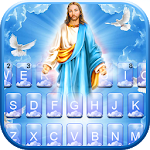 Cover Image of ดาวน์โหลด ธีมแป้นพิมพ์ Holy Jesus 1.0 APK