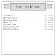 Brownie Baker's menu 1