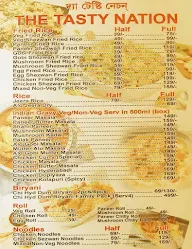 The Tasty Nation menu 1